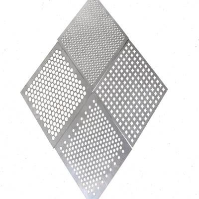 SS304 ASTM AISI SS Steel Plate Stainless Punching Sheet 1500mm Round Hole