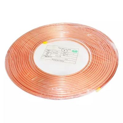 ASTM B280 Copper Coil Pipe C12200 For Air Condition Refrigerator