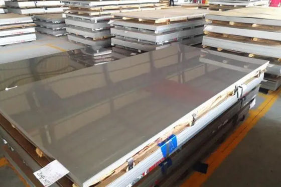 Cold Rolled 2.0mm Stainless Steel Plate HL BA 304 12m Corrosion Resistance