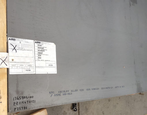 Corrosion Resistant Nickel Plate Alloy 20 N08020 4mm 5mm