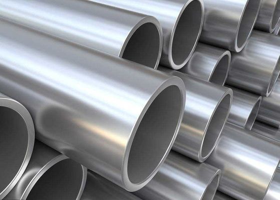 SUS316L SUS430 304 Thick Wall Stainless Steel Tube Pipe 6K Finish