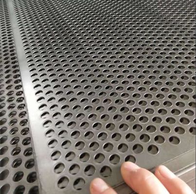 ASTM AISI Stainless Steel Punching Plate 0.3mm SUS304L Cold Rolled Round Hole