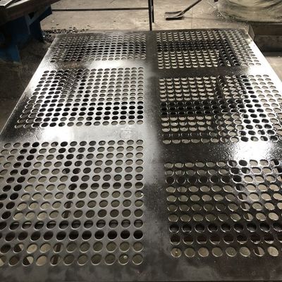 ASTM SS304H SS Steel Plate 3mm Cold Rolled Round Hole Punched Sheet AISI