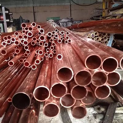 ASTM C12000 Copper Pipe Tube 40 Mm TU1 Cu DHP Straight