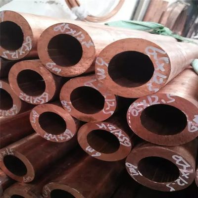 H65 H62 Capillary Copper Pipe Small Diameter 99.9% Cu Brass Tube For Industry
