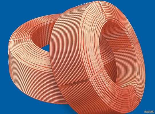 ASTM B280 Copper Coil Pipe C12200 For Air Condition Refrigerator