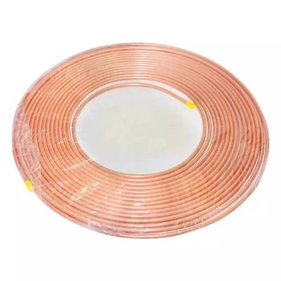 TU1 ASTM C10200 Copper Pipe Coil For Air Conditioning And Refrigeration