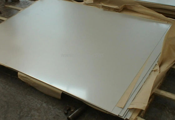 1/4&quot; ANSI 304 Stainless Steel Sheet 2B Finish For Chemical Equipment 3000 - 6000mm