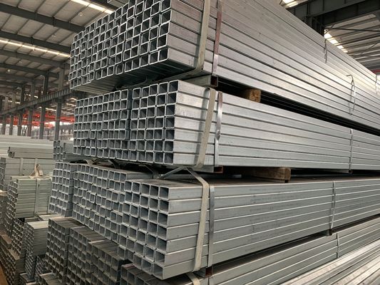 Galvanized Square Rectangular Steel Tubes Hot Dip Hollow Section Greenhouse