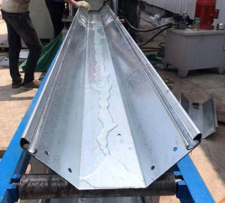 Greenhouse Galvanized Steel Rain Gutter Connected Commercial 2.0mm