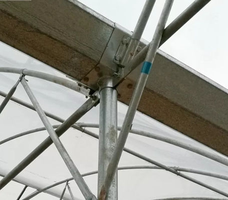 Greenhouse Galvanized Steel Rain Gutter Connected Commercial 2.0mm