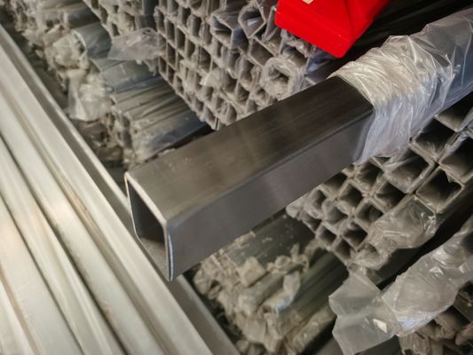 180# Stainless Steel Square Tube Polished Decorative 6mm JIS G3463