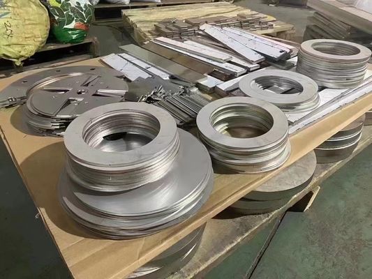 Cutting Round Stainless Steel Plate HL Square 150mm 3.0mm