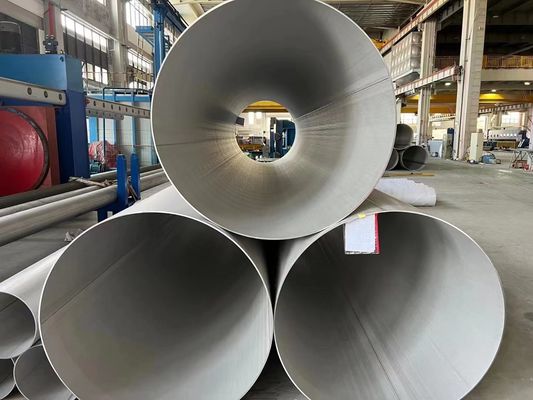 304 2205 904L ERW Stainless Steel Pipe Large Diameter 150mm