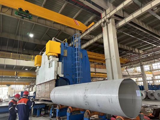 304 2205 904L ERW Stainless Steel Pipe Large Diameter 150mm