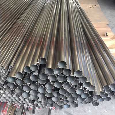 ASTM A554 Stainless Steel Pipe Welded 304 Thin Wall 16m - 200mm Hollow Round