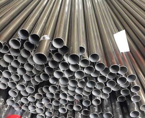 ASTM A554 Stainless Steel Pipe Welded 304 Thin Wall 16m - 200mm Hollow Round
