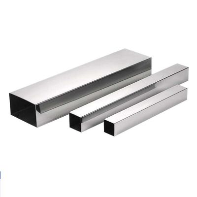 SS304 Square Hollow Stainless Steel Tube Pipe 8.0mm A554 GR Profile
