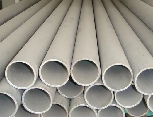 SUS316L SUS430 304 Thick Wall Stainless Steel Tube Pipe 6K Finish