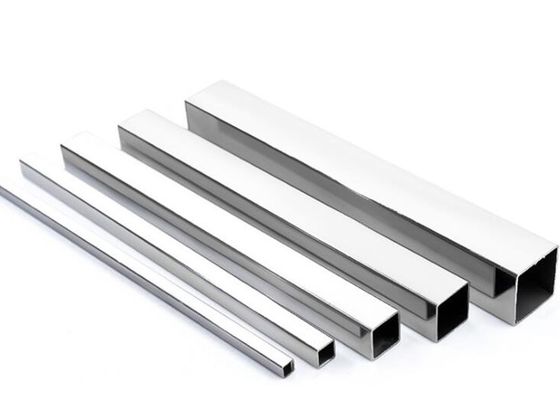 ASTM AISI 317L SS Steel Pipes 2b Finish Stainless Steel Rectangular Pipe 1mm