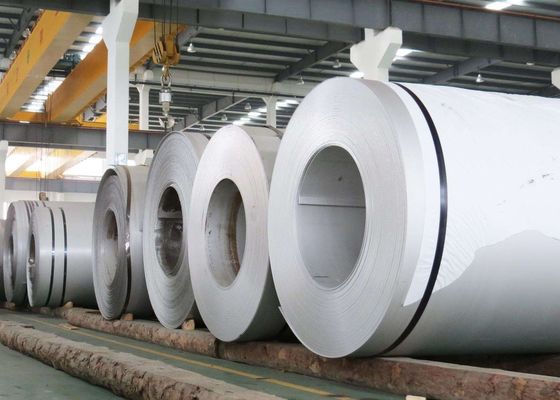 201 SUS304H Stainless Steel Pipe Coil 2D Surface Hot Rolled For Heat Exchanger