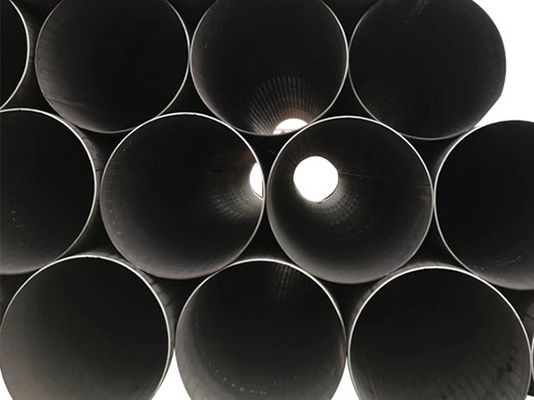 Hot Finished  Welded Steel Pipe Tubes Q345 L245 L290  6M For Petrochemical Industry