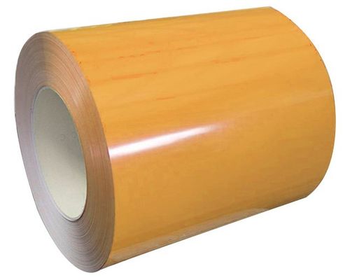 06TiL Color Coated Steel Profile Sheet DIN JIS 115MM Embossing Surface