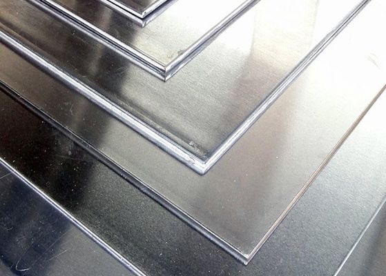 AISI Q345R Q390g Color Coated Steel Plain Sheets 4K 0.2MM For Decoration