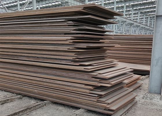 Rusting Corten Weathering Steel SMA400AW BW CW 40mm 50mm 2B Finish