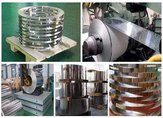 BA 2B 2D 4K Surface Stainless Steel Strips SS303 Include Molybdenum Metal DIN JIS Free Cutting