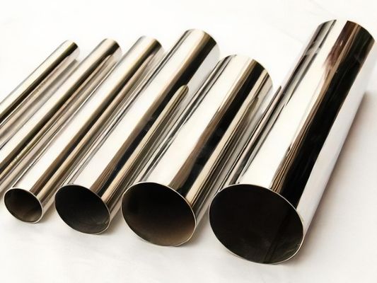 AISI SS 304 Steel Pipe 4K 8K 6K Bright Seamless Stainless Steel Tube