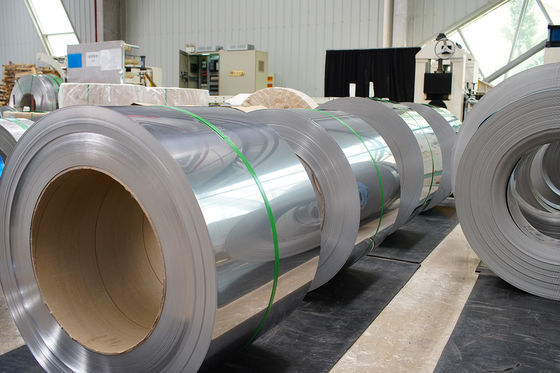 2520/310S Alloy Duplex Stainless Steel Coils ASTM SA213 3/4 Inch Thickness BA 2B Surface Steel Coil