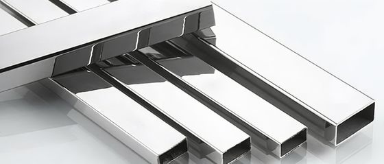 SS316 Hollow Section Square Steel Pipe SS316L Cold Rolled Rectangular