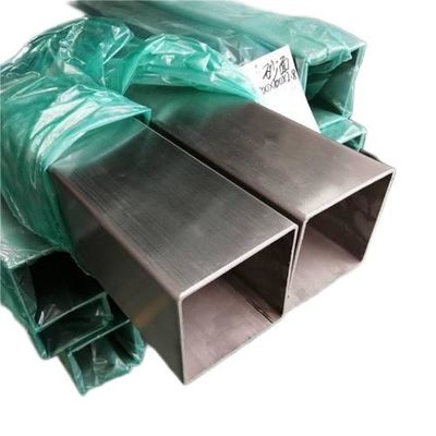 SS304 Square Hollow Stainless Steel Tube Pipe 8.0mm A554 GR Profile